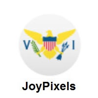 Flag of U.S. Virgin Islands on JoyPixels