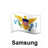 Flag of U.S. Virgin Islands on Samsung