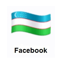 Flag of Uzbekistan on Facebook