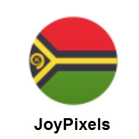 Flag of Vanuatu on JoyPixels