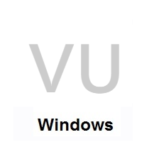 Flag of Vanuatu on Microsoft Windows