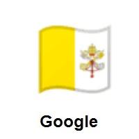 Flag of Vatican City on Google Android
