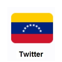 Flag of Venezuela on Twitter Twemoji