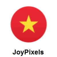 Flag of Vietnam on JoyPixels