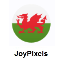 Flag of Wales on JoyPixels