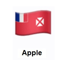 Flag of Wallis & Futuna on Apple iOS