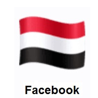 Flag of Yemen on Facebook