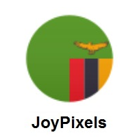 Flag of Zambia on JoyPixels