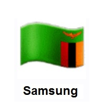 Flag of Zambia on Samsung