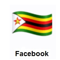 Flag of Zimbabwe on Facebook