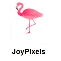 Flamingo on JoyPixels