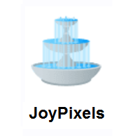 Fountain on JoyPixels