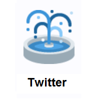 Fountain on Twitter Twemoji