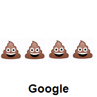 Four Times Pile of Poo on Google Android