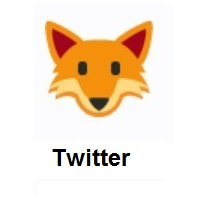 Fox on Twitter Twemoji