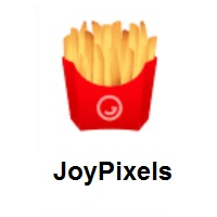 Chips: French Fries on JoyPixels