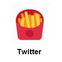 Chips: French Fries on Twitter Twemoji