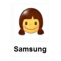 Girl on Samsung
