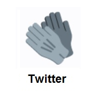 Gloves on Twitter Twemoji