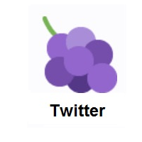 Grapes on Twitter Twemoji