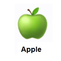 Green Apple on Apple iOS