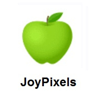 Green Apple on JoyPixels