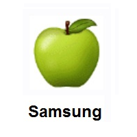 Green Apple on Samsung