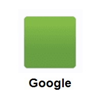 Green Square on Google Android