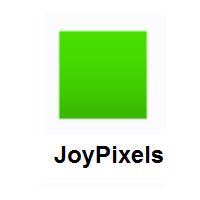 Green Square on JoyPixels