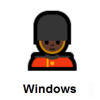 Guard: Dark Skin Tone on Microsoft Windows