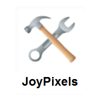 Hammer and Wrench on JoyPixels