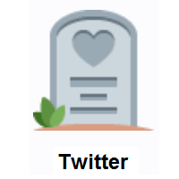 Headstone on Twitter Twemoji