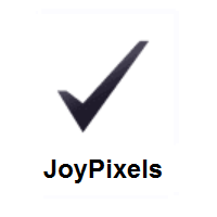 Heavy Check Mark on JoyPixels