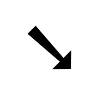 Heavy South East Arrow