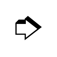 Heavy Upper Right-Shadowed White Rightwards Arrow