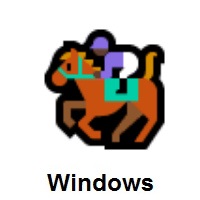 Horse Racing: Dark Skin Tone on Microsoft Windows