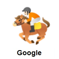Horse Racing: Light Skin Tone on Google Android
