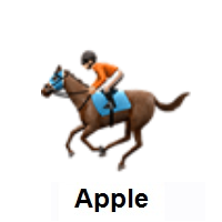 Horse Racing: Medium-Light Skin Tone on Apple iOS