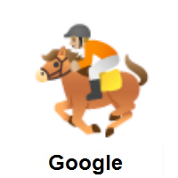 Horse Racing: Medium-Light Skin Tone on Google Android