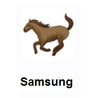 Horse on Samsung