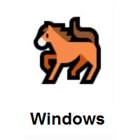 Horse on Microsoft Windows