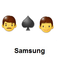 I Hate You: Man, Spade Suit, Person on Samsung