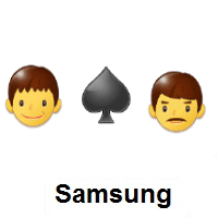 I Hate You: Person, Spade Suit, Man on Samsung