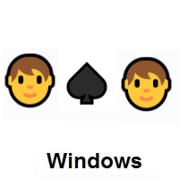 I Hate You: Person, Spade Suit, Person on Microsoft Windows