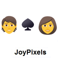 I Hate You: Person, Spade Suit, Woman on JoyPixels