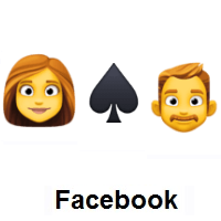 I Hate You: Woman, Spade Suit, Man on Facebook