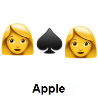 I Hate You: Woman, Spade Suit, Woman on Apple iOS