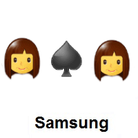 I Hate You: Woman, Spade Suit, Woman on Samsung
