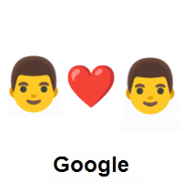 I Love You: Man, Red Heart, Man on Google Android
