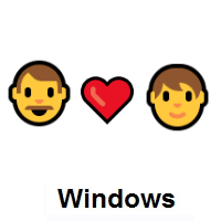 I Love You: Man, Red Heart, Person on Microsoft Windows